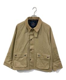 BRITISH KHAKI（ブリティッシュカーキ）の古着「襟コーデュロイジャケット」｜ベージュ