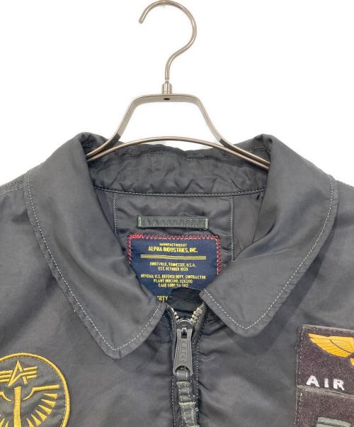 ALPHA（アルファ）ALPHA (アルファ) CWU-45P フライトジャケット ブラック サイズ:SIZE 2XLの古着・服飾アイテム