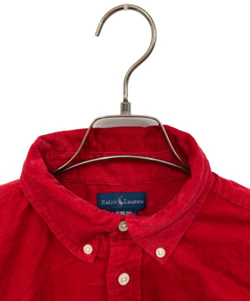 RALPH LAUREN（ラルフローレン）RALPH LAUREN (ラルフローレン) ボタンダウンシャツ レッド サイズ:SIZE XLの古着・服飾アイテム