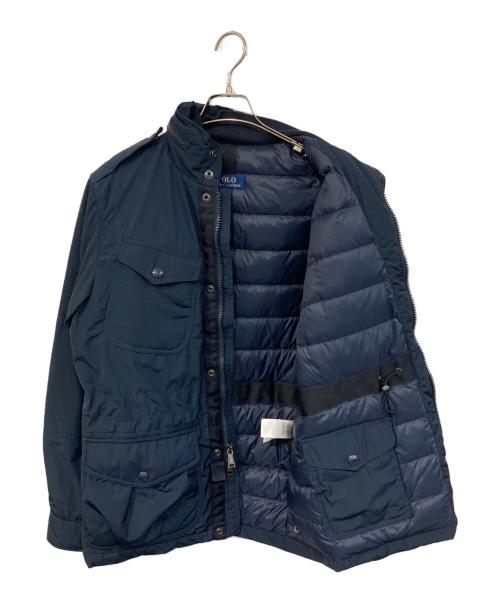 POLO RALPH LAUREN（ポロ・ラルフローレン）POLO RALPH LAUREN (ポロ・ラルフローレン) M-65型 ダウンジャケット ネイビー サイズ:SIZE Sの古着・服飾アイテム