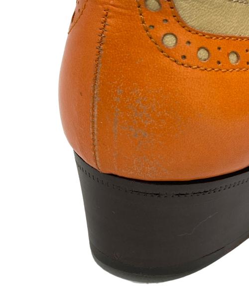 HERMES（エルメス）HERMES (エルメス) ウィングチップ レースアップシューズ ベージュ サイズ:36の古着・服飾アイテム