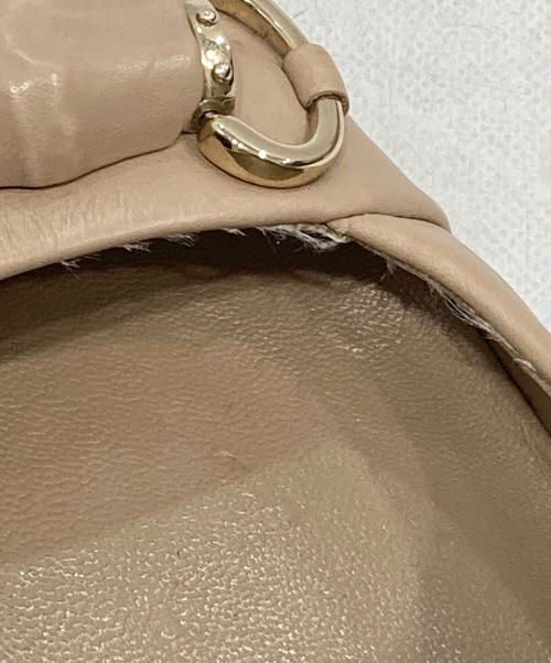 GUCCI（グッチ）GUCCI (グッチ) ヒールパンプス ベージュ サイズ:36の古着・服飾アイテム
