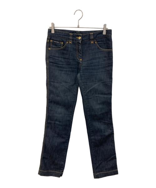 DOLCE & GABBANA（ドルチェ＆ガッバーナ）DOLCE & GABBANA (ドルチェ＆ガッバーナ) デニムパンツ インディゴ サイズ:SIZE 40の古着・服飾アイテム