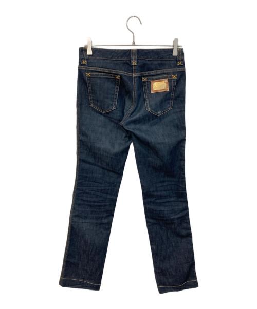 DOLCE & GABBANA（ドルチェ＆ガッバーナ）DOLCE & GABBANA (ドルチェ＆ガッバーナ) デニムパンツ インディゴ サイズ:SIZE 40の古着・服飾アイテム
