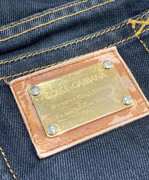 DOLCE & GABBANA（ドルチェ＆ガッバーナ）DOLCE & GABBANA (ドルチェ＆ガッバーナ) デニムパンツ インディゴ サイズ:SIZE 40の古着・服飾アイテム