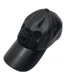 KENZO（ケンゾー）の古着「Kampus Tiger Cap キャンパスタイガーキャップ」｜ブラック