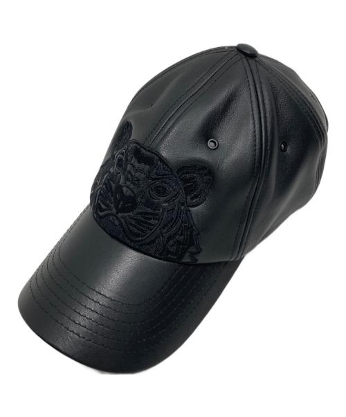 KENZO（ケンゾー）KENZO (ケンゾー) Kampus Tiger Cap キャンパスタイガーキャップ ブラックの古着・服飾アイテム