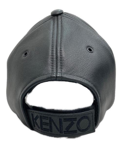 KENZO（ケンゾー）KENZO (ケンゾー) Kampus Tiger Cap キャンパスタイガーキャップ ブラックの古着・服飾アイテム