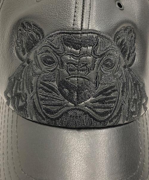 KENZO（ケンゾー）KENZO (ケンゾー) Kampus Tiger Cap キャンパスタイガーキャップ ブラックの古着・服飾アイテム