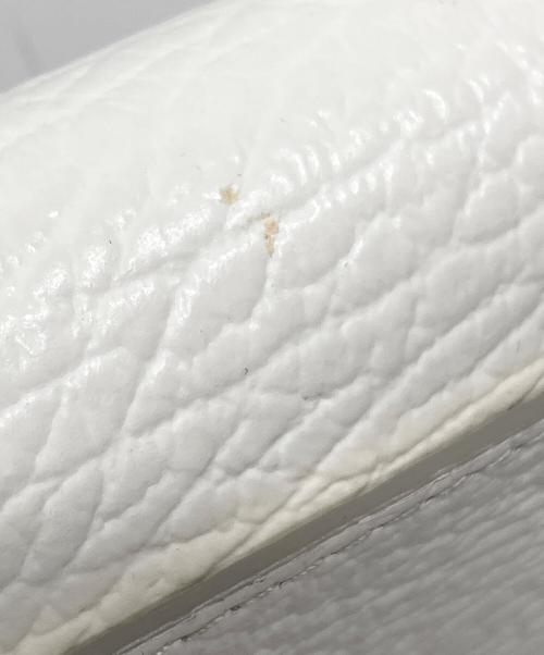 Maison Margiela（メゾンマルジェラ）Maison Margiela (メゾンマルジェラ) 4ステッチチェーンウォレット ホワイトの古着・服飾アイテム