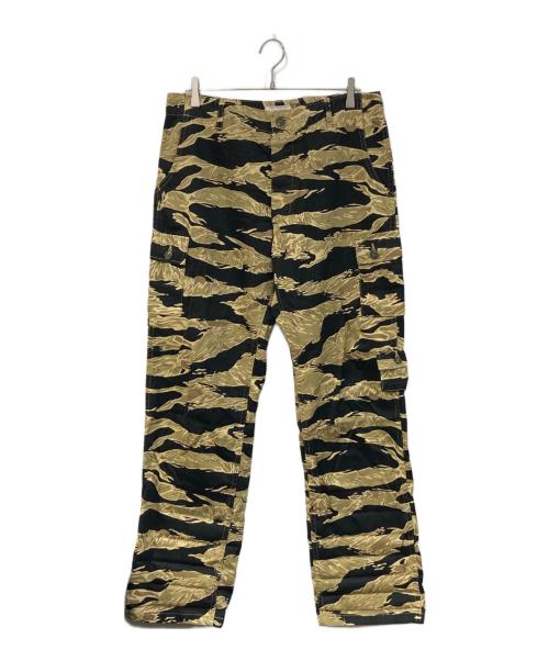 BUZZ RICKSON'S（バズリクソンズ）BUZZ RICKSON'S (バズリクソンズ) GOLD TIGER STRIPE TROUSERS/ゴールド・タイガー・ストライプ・トラウザーズ カーキ サイズ:SIZE A-Lの古着・服飾アイテム