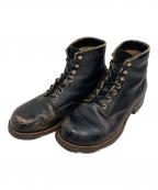 LONE WOLFローンウルフ）の古着「LONE WOLF BOOT "MECHANIC"/ロンウルフブーツ　メカニック」｜ブラック