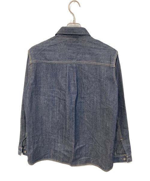aiiro denim works（アイイロデニムワークス）aiiro denim works (アイイロデニムワークス) デニムシャツ インディゴ サイズ:38の古着・服飾アイテム