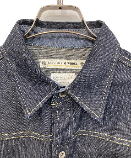 aiiro denim works（アイイロデニムワークス）aiiro denim works (アイイロデニムワークス) デニムシャツ インディゴ サイズ:38の古着・服飾アイテム