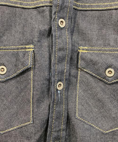 aiiro denim works（アイイロデニムワークス）aiiro denim works (アイイロデニムワークス) デニムシャツ インディゴ サイズ:38の古着・服飾アイテム