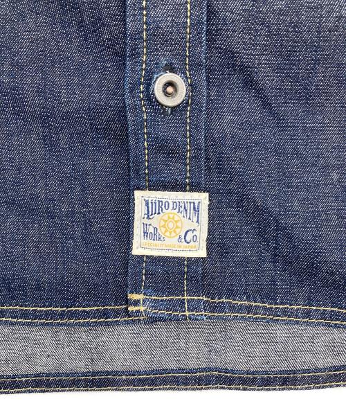 aiiro denim works（アイイロデニムワークス）aiiro denim works (アイイロデニムワークス) デニムシャツ インディゴ サイズ:38の古着・服飾アイテム