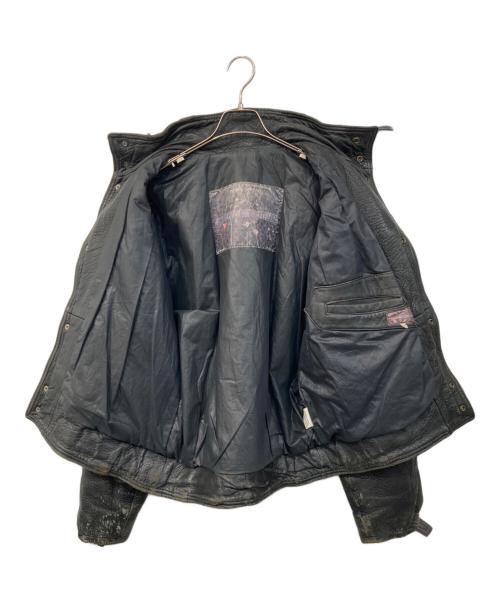 B-12 FORCE CLOTHING（B-12フォースクロージング）B-12 FORCE CLOTHING (B-12フォースクロージング) レザージャケット ブラック サイズ:SIZE Sの古着・服飾アイテム
