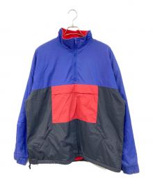 OLD GAP（オールドギャップ）の古着「GP TECH ハーフジップフリースジャケット」｜ブルー×レッド