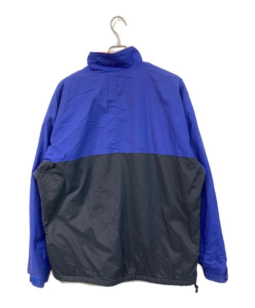 OLD GAP（オールドギャップ）OLD GAP (オールドギャップ) GP TECH ハーフジップフリースジャケット ブルー×レッド サイズ:SIZE XLの古着・服飾アイテム