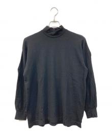 COMME des GARCONS HOMME（コムデギャルソン オム）の古着「ウールニット」｜ブラック