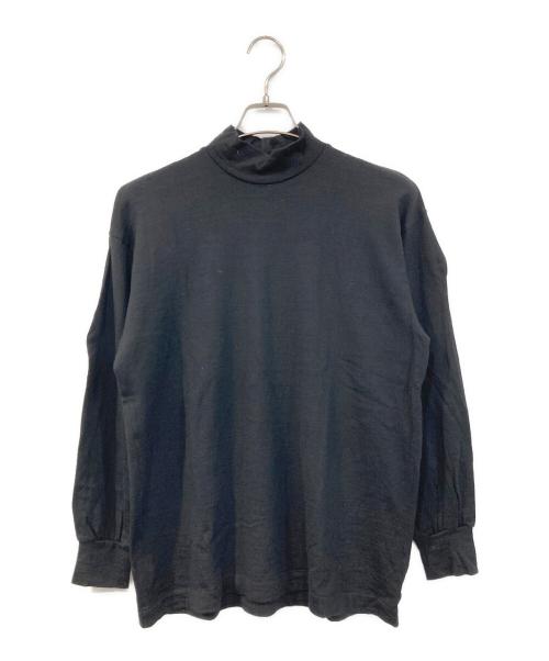 COMME des GARCONS HOMME（コムデギャルソン オム）COMME des GARCONS HOMME (コムデギャルソン オム) ウールニット ブラック サイズ:サイズ表記なしの古着・服飾アイテム