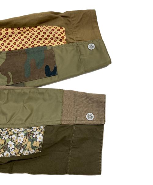 COMME des GARCONS HOMME（コムデギャルソン オム）COMME des GARCONS HOMME (コムデギャルソン オム) ノーカラージャケット グリーン サイズ:SIZE Sの古着・服飾アイテム