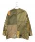 COMME des GARCONS HOMME (コムデギャルソン オム) ノーカラージャケット グリーン サイズ:SIZE S：35000円