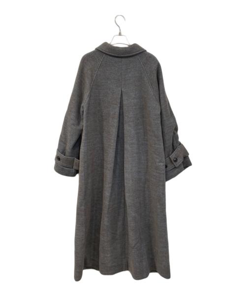 PUBLIC TOKYO（パブリックトウキョウ）PUBLIC TOKYO (パブリックトウキョウ) ヘリンボーンステンカラーコート ブルー サイズ:SIZE Freeの古着・服飾アイテム