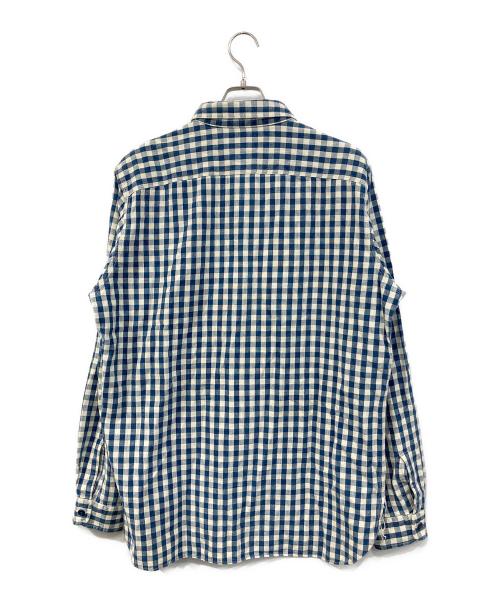 RRL（ダブルアールエル）RRL (ダブルアールエル) チェックシャツ ブルー サイズ:SIZE Lの古着・服飾アイテム