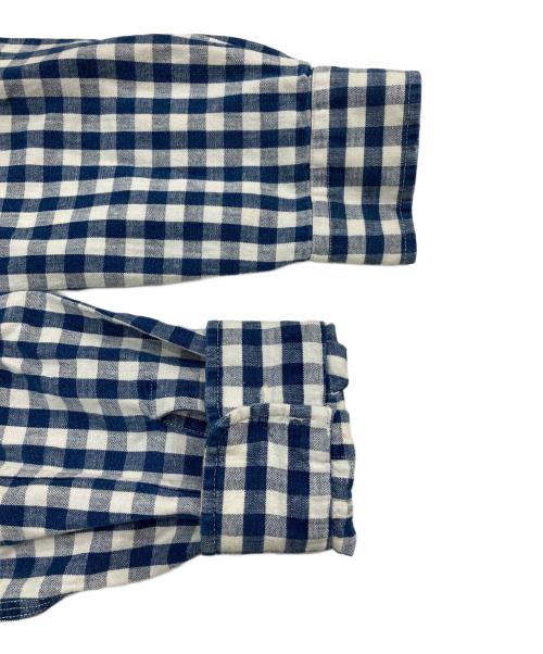 RRL（ダブルアールエル）RRL (ダブルアールエル) チェックシャツ ブルー サイズ:SIZE Lの古着・服飾アイテム