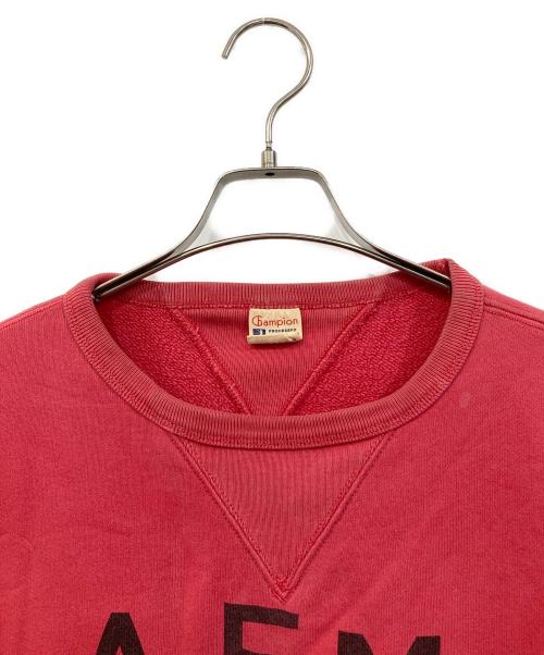 Champion（チャンピオン）Champion (チャンピオン) ランタグ復刻 両Vスウェット レッド サイズ:SIZE Lの古着・服飾アイテム