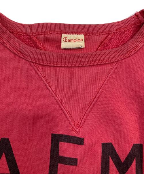 Champion（チャンピオン）Champion (チャンピオン) ランタグ復刻 両Vスウェット レッド サイズ:SIZE Lの古着・服飾アイテム