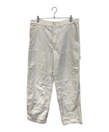 stussy（ステューシー）の古着「WORK PANT CANVAS/ワーク パンツ キャンバス」｜アイボリー