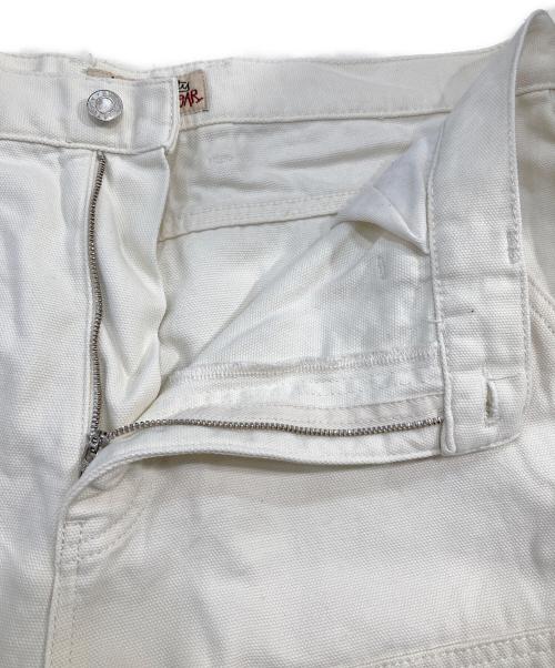 stussy（ステューシー）stussy (ステューシー) WORK PANT CANVAS/ワーク パンツ キャンバス アイボリー サイズ:SIZE 34の古着・服飾アイテム