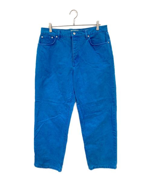 stussy（ステューシー）stussy (ステューシー) OVERDYED BIG OL JEAN/オーバーダイ・ビッグ・オル・ジーン ブルー サイズ:SIZE 34の古着・服飾アイテム