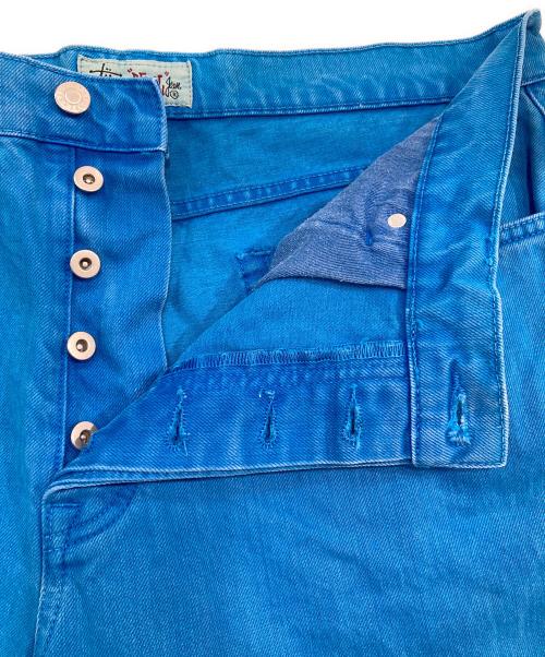 stussy（ステューシー）stussy (ステューシー) OVERDYED BIG OL JEAN/オーバーダイ・ビッグ・オル・ジーン ブルー サイズ:SIZE 34の古着・服飾アイテム