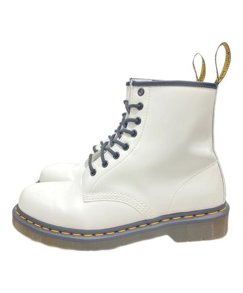 Dr.Martens（ドクターマーチン）Dr.Martens (ドクターマーチン) 8ホールブーツ ホワイト サイズ:SIZE 7の古着・服飾アイテム