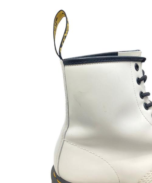 Dr.Martens（ドクターマーチン）Dr.Martens (ドクターマーチン) 8ホールブーツ ホワイト サイズ:SIZE 7の古着・服飾アイテム