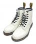 Dr.Martens（ドクターマーチン）の古着「8ホールブーツ」｜ホワイト