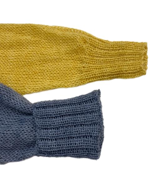 knit brary（ニット ブラリー）knit brary (ニット ブラリー) シルク混ニットワンピース ブラウン サイズ:SIZE Mの古着・服飾アイテム