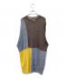 knit brary (ニット ブラリー) シルク混ニットワンピース ブラウン サイズ:SIZE M：7000円