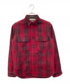 WOOLRICH×Sunny Sportsウールリッチ×サニースポーツ）の古着「CPOシャツジャケット」｜レッド