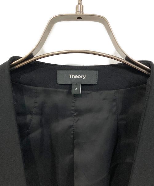 theory（セオリー）theory (セオリー) Admiral Crepe Waist Tab JKT ブラック サイズ:SIZE 2の古着・服飾アイテム