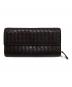 BOTTEGA VENETA（ボッテガベネタ）の古着「イントレチャート長財布」｜ブラウン