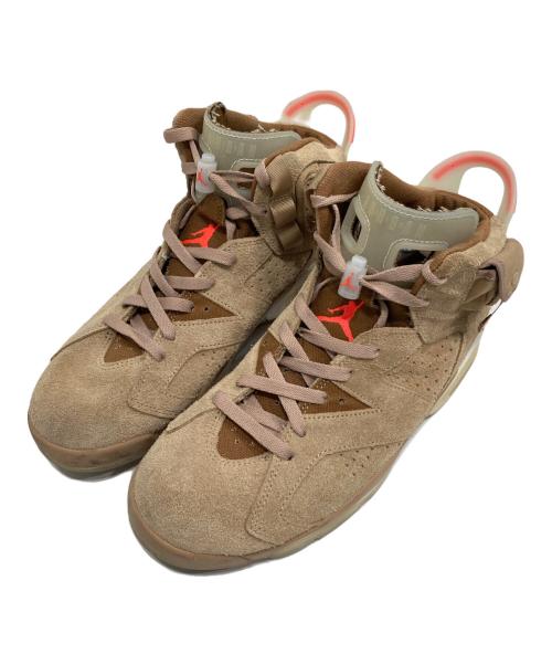 NIKE（ナイキ）NIKE (ナイキ) Travis Scott (トラヴィススコット) AIR JORDAN 6 RETRO SP/エアジョーダン 6 レトロ エスピー British Khaki サイズ:SIZE 28.5cmの古着・服飾アイテム