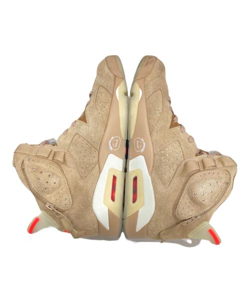 NIKE（ナイキ）NIKE (ナイキ) Travis Scott (トラヴィススコット) AIR JORDAN 6 RETRO SP/エアジョーダン 6 レトロ エスピー British Khaki サイズ:SIZE 28.5cmの古着・服飾アイテム