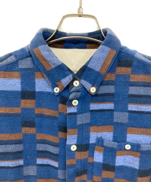 A KIND OF GUISE（アカインドオブガイズ）A KIND OF GUISE (アカインドオブガイズ) 総柄シャツ ブルー サイズ:SIZE Sの古着・服飾アイテム
