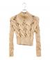 MM6 Maison Margiela（エムエムシックスメゾンマルジェラ）の古着「ハイネックニット」｜ベージュ