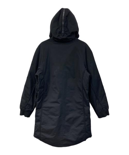 REPLAY（リプレイ）REPLAY (リプレイ) Rubber Logo Long Down Jacket/ラバー ロゴ ロング ダウン ジャケット ブラック サイズ:なしの古着・服飾アイテム