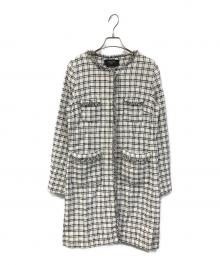 WEEKEND Max Mara（ウィークエンド マックスマーラ）の古着「ツイードコート」｜ホワイト